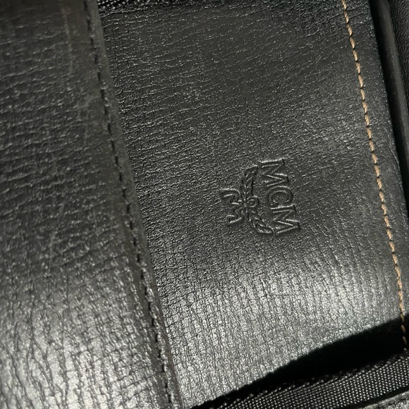 MCM leather document bag / laptop bag / soft briefcase - Picture 5 of 16